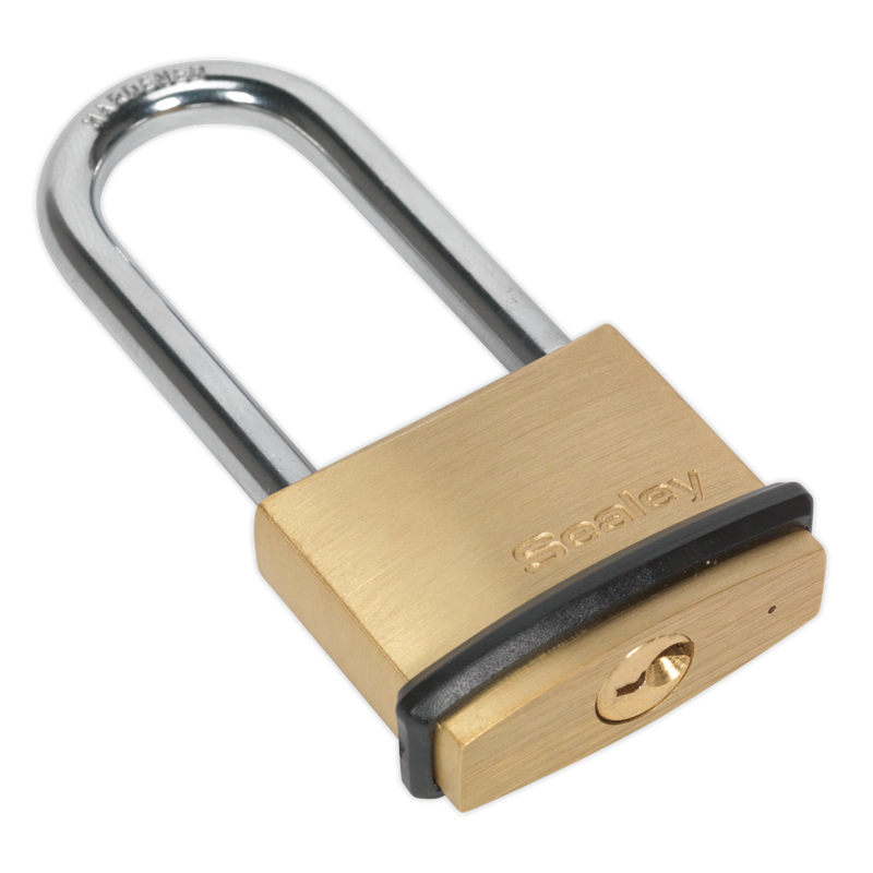 Brass Body Padlock Long Shackle 40mm | Pipe Manufacturers Ltd..