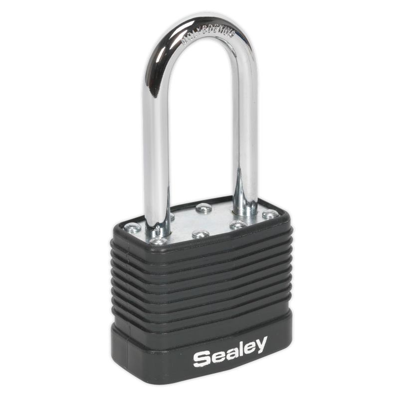 Steel Body Padlock Long Shackle 40mm | Pipe Manufacturers Ltd..