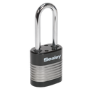 Zinc Coated Steel Body Padlock Long Shackle 44mm | Pipe Manufacturers Ltd..