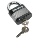 Zinc Coated Steel Body Padlock 63mm | Pipe Manufacturers Ltd..