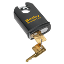 Steel Body Padlock Shrouded Shackle 61mm | Pipe Manufacturers Ltd..