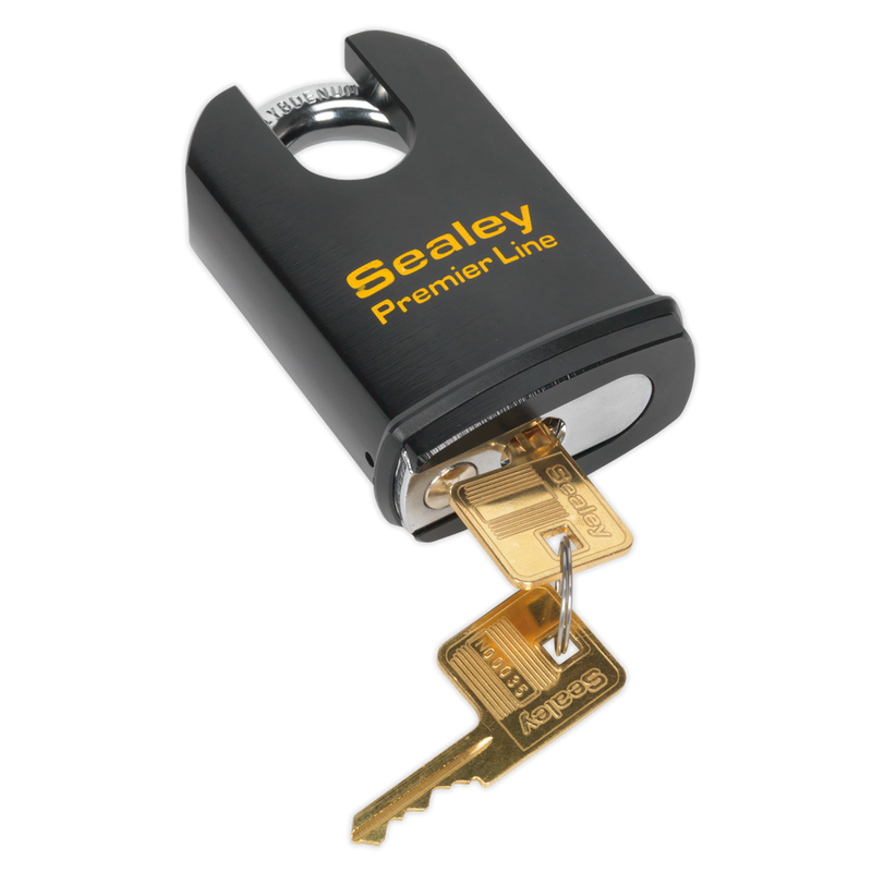 Steel Body Padlock Shrouded Shackle 61mm | Pipe Manufacturers Ltd..