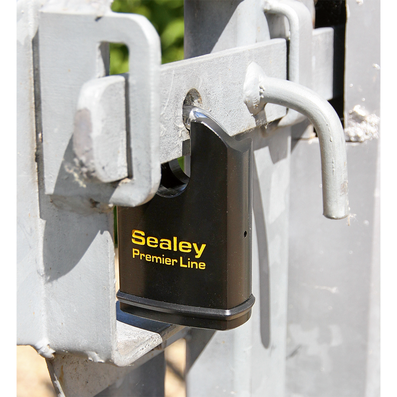 Steel Body Padlock Shrouded Shackle 61mm | Pipe Manufacturers Ltd..