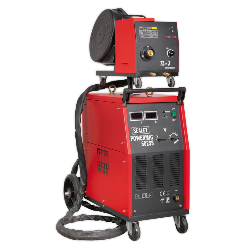 Professional MIG Welder 250Amp 415V 3ph with Binzel¨ Euro Torch & Portable Wire Drive | Pipe Manufacturers Ltd..