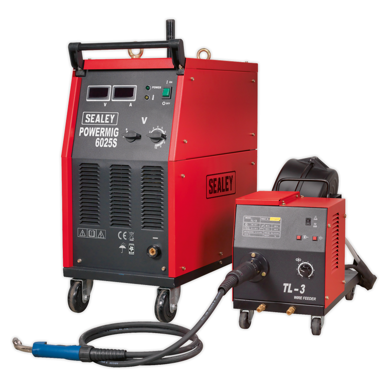 Professional MIG Welder 250Amp 415V 3ph with Binzel¨ Euro Torch & Portable Wire Drive | Pipe Manufacturers Ltd..