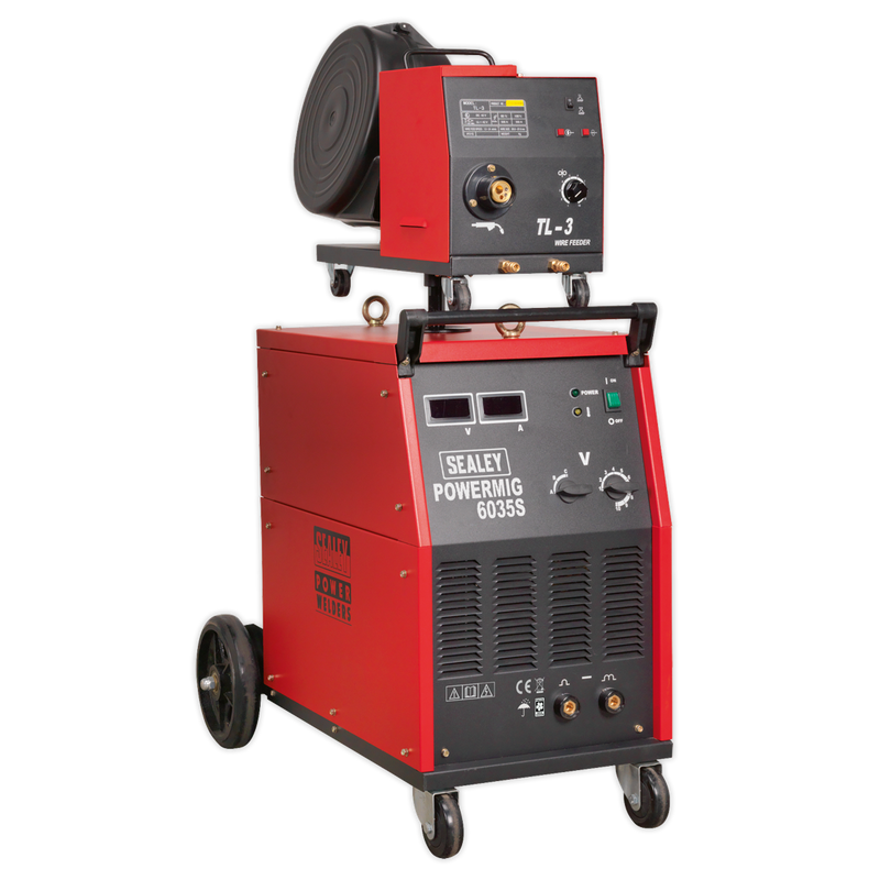 Professional MIG Welder 350Amp 415V 3ph with Binzel¨ Euro Torch & Portable Wire Drive | Pipe Manufacturers Ltd..