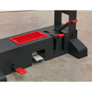Premier Air/Hydraulic Press 50tonne Floor Type with Sliding Ram and Foot Pedal | Pipe Manufacturers Ltd..