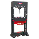 Premier Air/Hydraulic Press 50tonne Floor Type with Sliding Ram and Foot Pedal | Pipe Manufacturers Ltd..