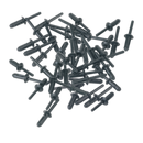 Plastic Rivets Pack of 50 | Pipe Manufacturers Ltd..
