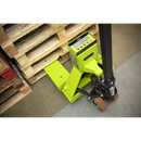 Pallet Truck 2500kg 1185 x 555mm with Scales | Pipe Manufacturers Ltd..