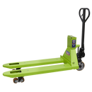Pallet Truck 2500kg 1185 x 555mm with Scales | Pipe Manufacturers Ltd..