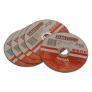 Cutting Disc ¯100 x 1.2mm 16mm Bore Pack of 5 | Pipe Manufacturers Ltd..