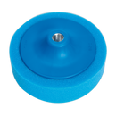 Buffing & Polishing Foam Head ¯150 x 50mm 5/8"UNC Blue/Medium | Pipe Manufacturers Ltd..