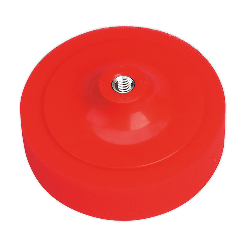 Buffing & Polishing Foam Head ¯150 x 50mm M14 x 2mm Red/Ultra Soft | Pipe Manufacturers Ltd..