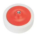 Buffing & Polishing Foam Head ¯150 x 50mm M14 x 2mm White/Dense | Pipe Manufacturers Ltd..