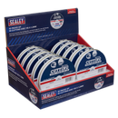 Cutting Disc 115 x 1.2mm Counter Top Display Box 10 Packs of 10 | Pipe Manufacturers Ltd..