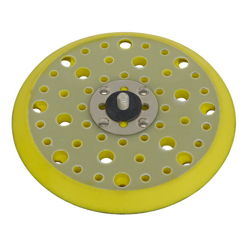 DA Dust-Free Multi-Hole Backing Pad for Hook & Loop Discs ¯150mm 5/16"UNF | Pipe Manufacturers Ltd..