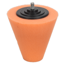 Buffing & Polishing Foam Cone Orange/Firm | Pipe Manufacturers Ltd..