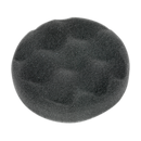 Buffing & Polishing Foam Head Hook-and-Loop ¯80 x 25mm Black/Soft | Pipe Manufacturers Ltd..