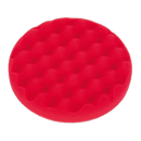 Buffing & Polishing Foam Head Hook-and-Loop ¯150 x 25mm Red/Ultra Soft | Pipe Manufacturers Ltd..