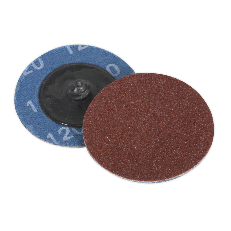 Quick-Change Sanding Disc ¯50mm 120Grit Pack of 10 | Pipe Manufacturers Ltd..