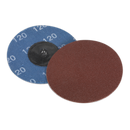 Quick-Change Sanding Disc ¯75mm 120Grit Pack of 10 | Pipe Manufacturers Ltd..