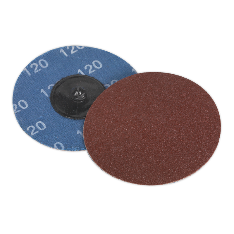 Quick-Change Sanding Disc ¯75mm 120Grit Pack of 10 | Pipe Manufacturers Ltd..