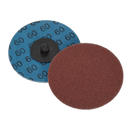 Quick-Change Sanding Disc ¯75mm 60Grit Pack of 10 | Pipe Manufacturers Ltd..