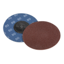Quick-Change Sanding Disc ¯75mm 80Grit Pack of 10 | Pipe Manufacturers Ltd..