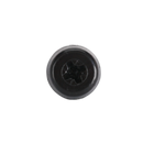 Numberplate Screw Plastic Enclosed Head 4.8 x 18mm Black Pack of 50 | Pipe Manufacturers Ltd..