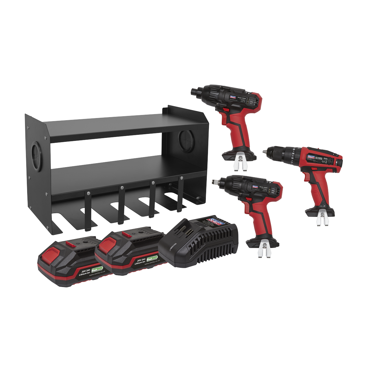 20V Power Tool Storage Rack 3 Tool Combo