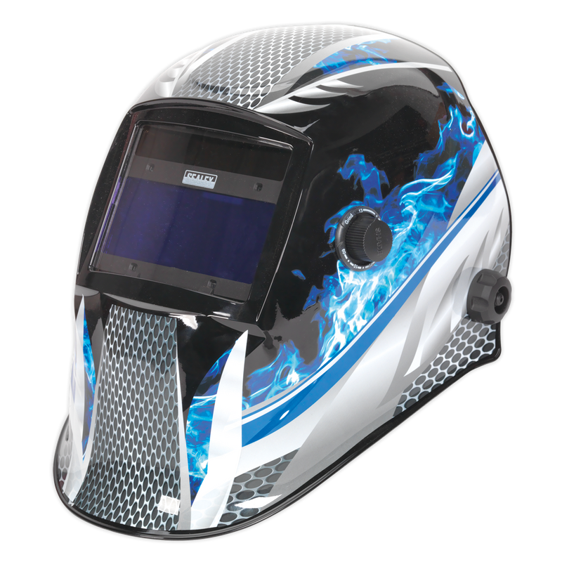 Welding Helmet Auto Darkening Shade 9-13 | Pipe Manufacturers Ltd..