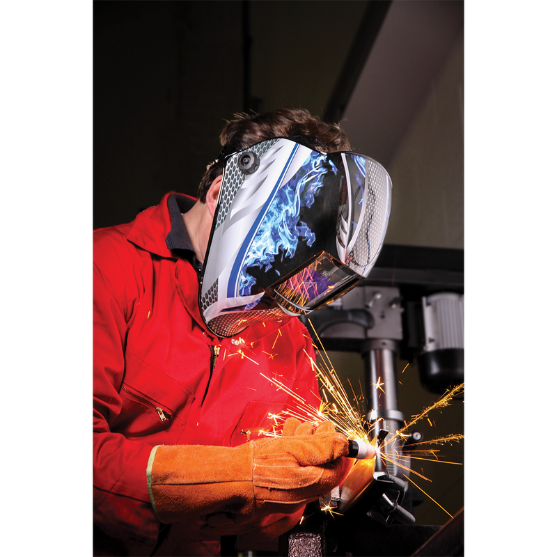 Welding Helmet Auto Darkening Shade 9-13 | Pipe Manufacturers Ltd..