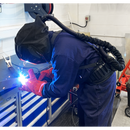 Welding Helmet with Air Purifying Respirator Auto Darkening Shade 5-8 & 9-13 | Pipe Manufacturers Ltd..