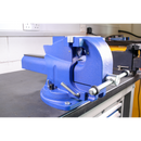 Vice 150mm Quick Action Swivel Base Cast Iron | Pipe Manufacturers Ltd..