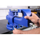 Vice 150mm Quick Action Swivel Base Cast Iron | Pipe Manufacturers Ltd..