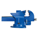 Vice 150mm Quick Action Swivel Base Cast Iron | Pipe Manufacturers Ltd..