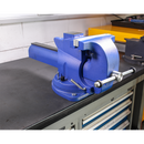 Vice 200mm Quick Action Swivel Base Cast Iron | Pipe Manufacturers Ltd..