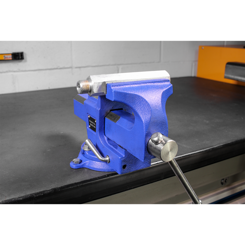 Vice 100mm Quick Action Swivel Base SG Iron | Pipe Manufacturers Ltd..