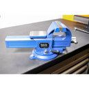 Vice 125mm Quick Action Swivel Base SG Iron | Pipe Manufacturers Ltd..