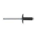 Aluminium Rivet Black Pack of 200 | Pipe Manufacturers Ltd..