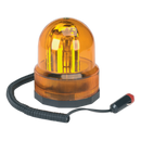 Rotating Amber Beacon 12V Magnetic Base | Pipe Manufacturers Ltd..