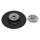 Rubber Backing Pad ¯100mm - M10 x 1.25mm | Pipe Manufacturers Ltd..