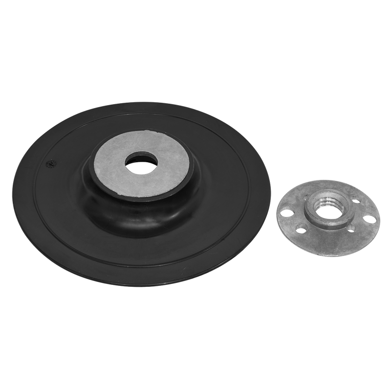 Rubber Backing Pad ¯116mm - M14 x 2mm | Pipe Manufacturers Ltd..