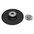 Rubber Backing Pad ¯125mm - M14 x 2mm | Pipe Manufacturers Ltd..