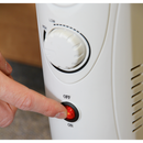 Oil-Filled Radiator Mini 800W/230V 6 Element | Pipe Manufacturers Ltd..