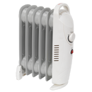 Oil-Filled Radiator Mini 800W/230V 6 Element | Pipe Manufacturers Ltd..