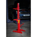 Coil Spring Compressing Station with Gauge Hydraulic 2000kg Capacity | Pipe Manufacturers Ltd..