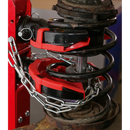 Coil Spring Compressing Station with Gauge Hydraulic 2000kg Capacity | Pipe Manufacturers Ltd..