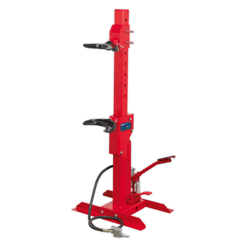 Coil Spring Compressing Station - Air/Hydraulic 1500kg Capacity | Pipe Manufacturers Ltd..